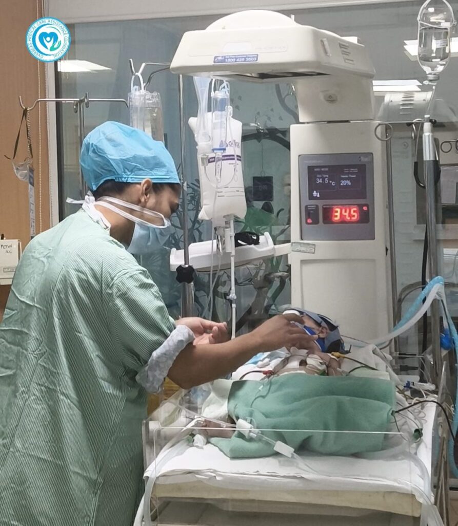 baby ezekiel under close medical monitoring