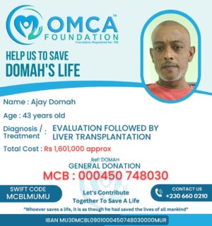 help save domah’s life – urgent liver transplant treatment