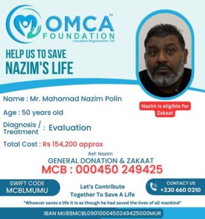 help save nazim’s life – urgent medical evaluation & treatment support