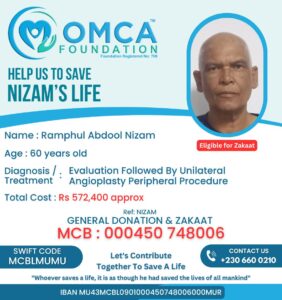 help save nizam’s life – urgent angioplasty treatment needed