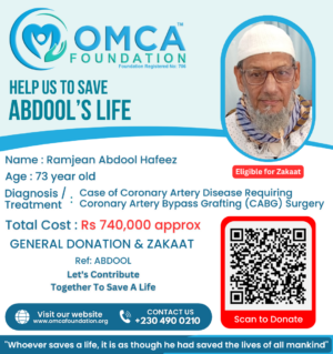 help save abdool’s life – urgent heart bypass surgery support