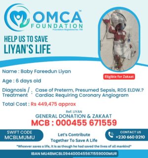Help Save Baby Liyan’s Life – Urgent Neonatal Cardiac Treatment Support