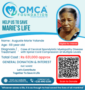 Help Save Marie’s Life – Urgent Cervical Spine Decompression Surgery Support