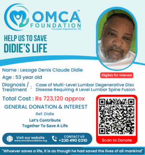 Help Save Didie’s Life – Urgent Lumbar Spine Fusion Surgery Support