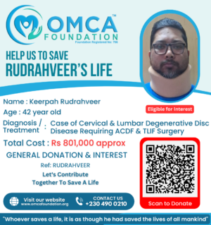 Help Save Rudrahveer’s Life – Urgent Spine Surgery Treatment Support