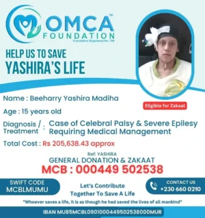 Help Save Yashira’s Life – Cerebral Palsy & Epilepsy Treatment Support