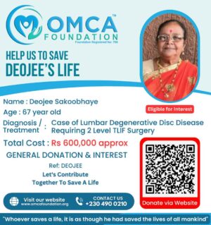Help Save Deojee’s Life – Urgent Spine Surgery Support