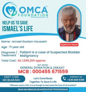 Help Save Ismael’s Life – Urgent Bladder Cancer Treatment Support