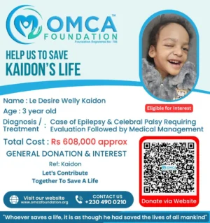 Help Save Kaidon’s Life – Urgent Epilepsy & Cerebral Palsy Treatment Support