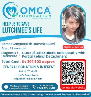 Help Save Lutchmee’s Life – Urgent Eye Surgery Support