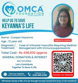Help Save Keyanna’s Life – Urgent Medical Treatment Support