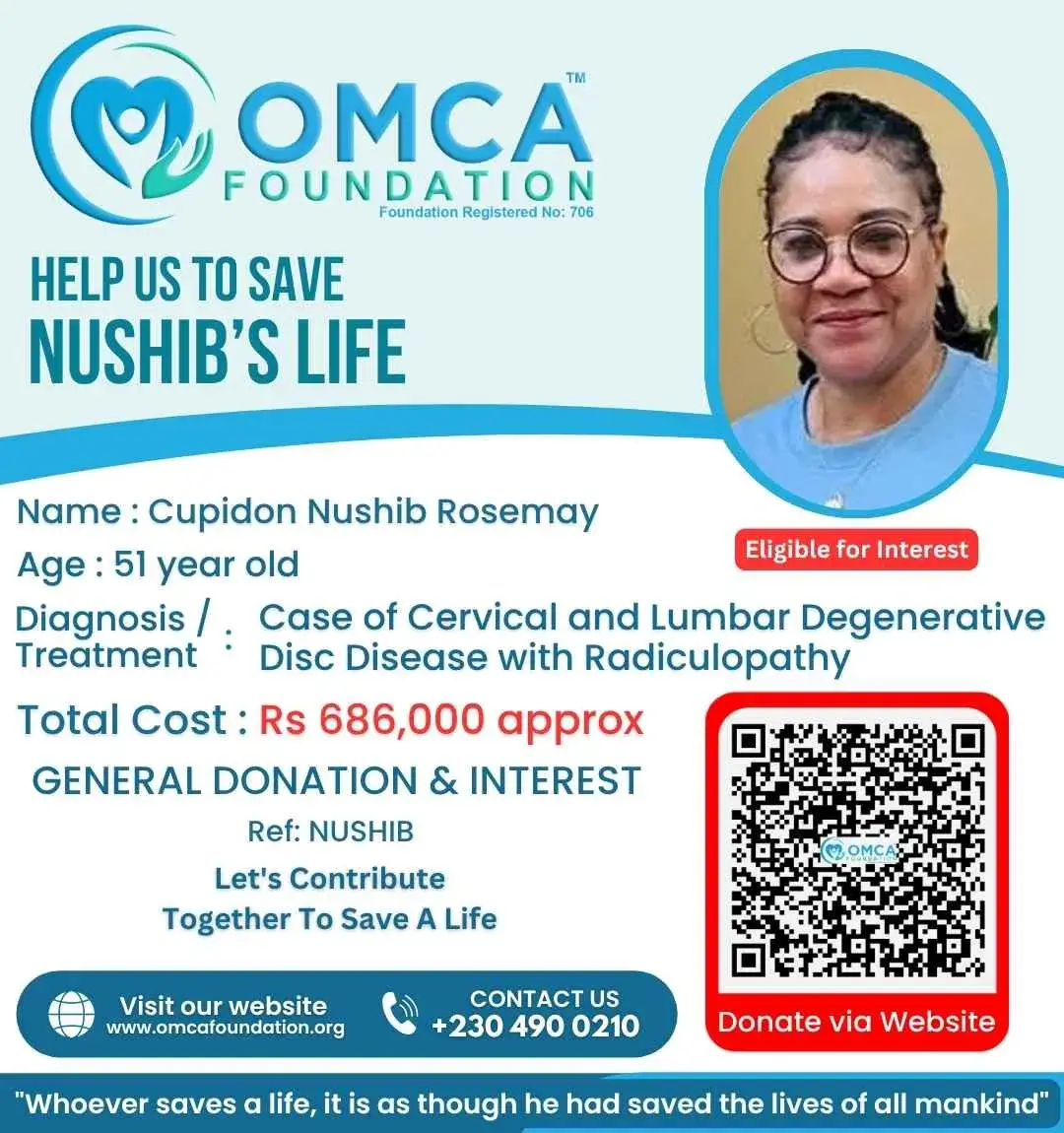 Help Save Nushib’s Life – Urgent Spine Surgery Support