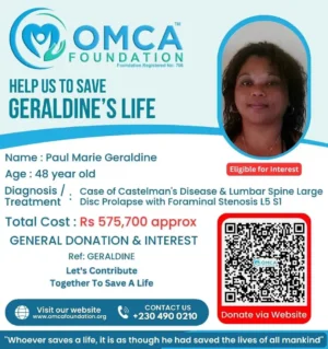 Help Save Geraldine’s Life – Urgent Spine Surgery Support